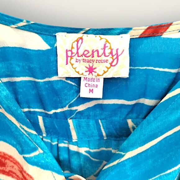 Plenty Tracy Reese Womens Dress Sz M Maxi Swiftie Silk Anthropologie Bohemian - Picture 5 of 15